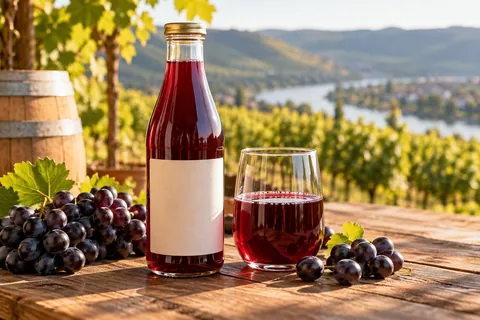 Roter Traubensaft